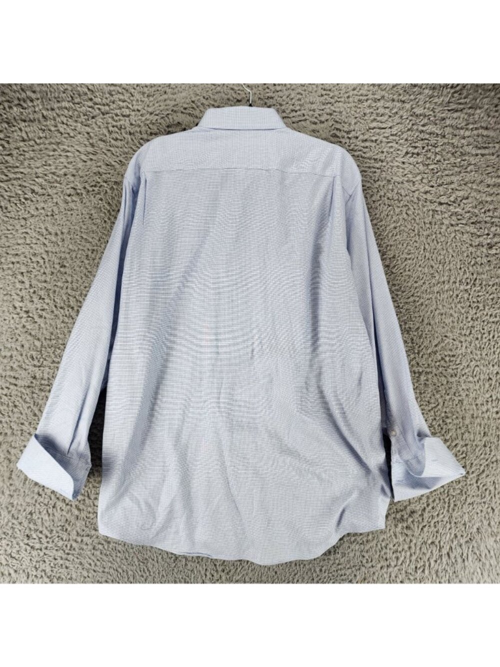 Collection By Michael Strahan Shirt Mens 17.5/34-35 Blue Button Up *NWOT* - Picture 9 of 10